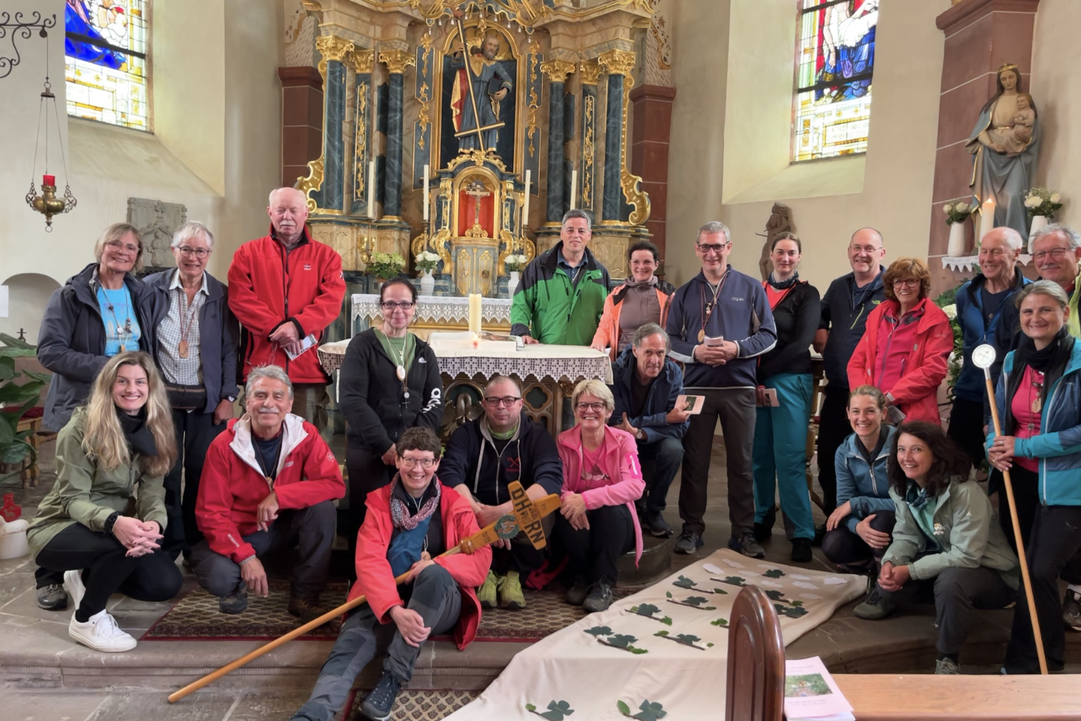 Wortgottesdienst in der Kirche von Orsfeld