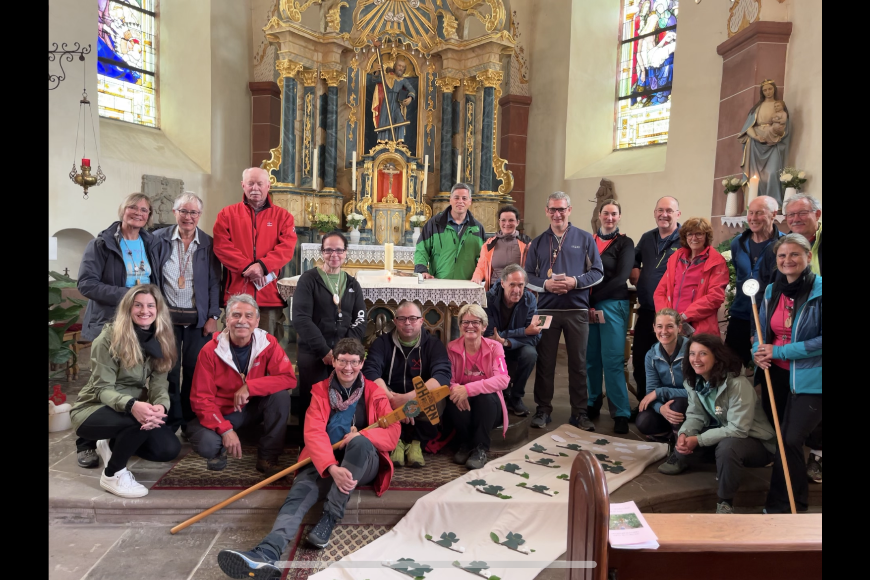 Wortgottesdienst in der Kirche von Orsfeld