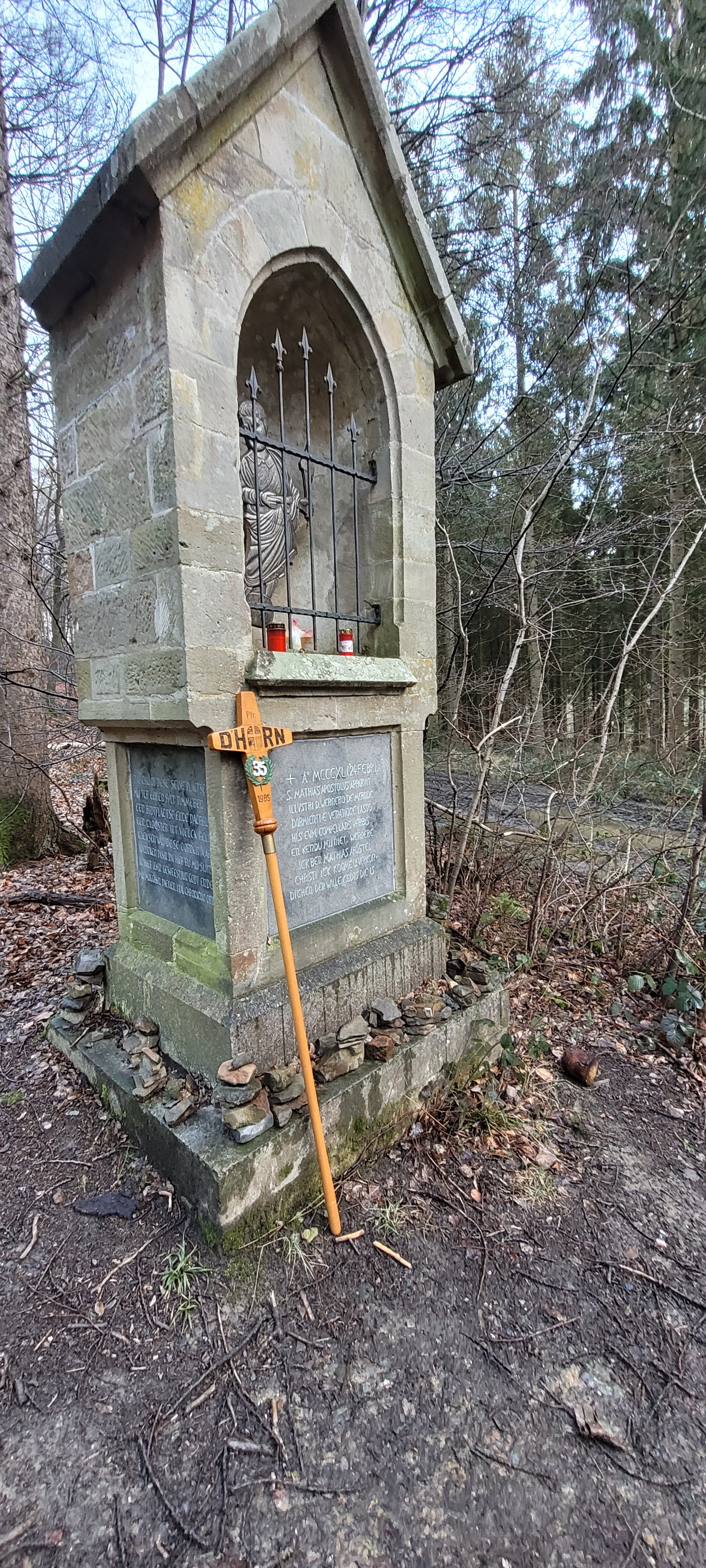 Pilgerkreuz am Matthias-Bildstock (c) Sabine Sodar